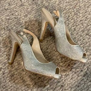 Le Chateau Bling Heels size 7